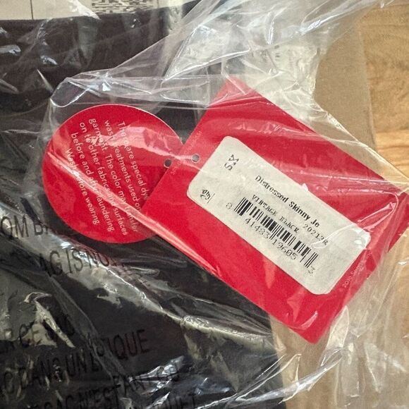 Spanx | Distressed Ankle Skinny Jeans - Picture 9 of 9